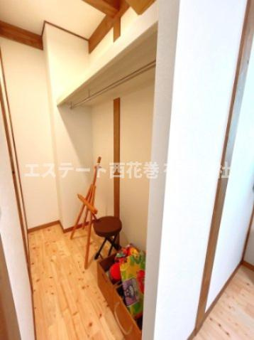 花巻市胡四王一丁目　サイエンスホームの収納|2階東側洋室収納