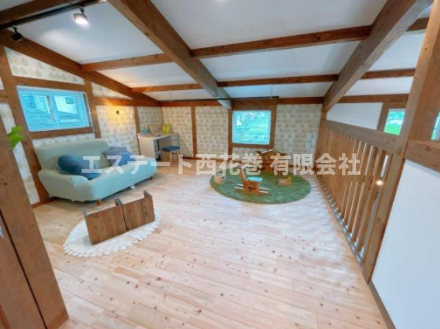 花巻市胡四王一丁目　サイエンスホームのその他|フリースペース9.4帖