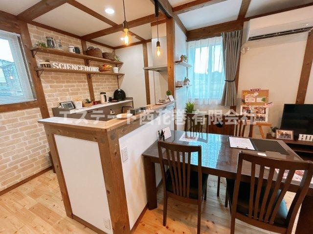 花巻市胡四王一丁目　サイエンスホームのキッチン