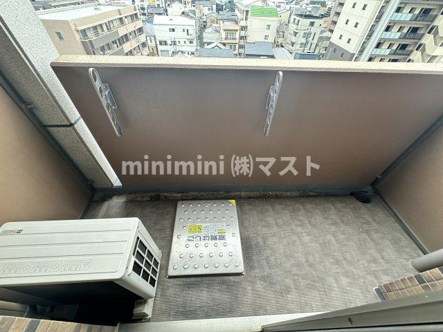 プレサンス福島ニューゲートのバルコニー