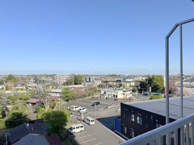 西船橋スカイハイツの展望|バルコニーからの眺望