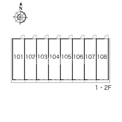 【区画図】 | レオパレス蘭