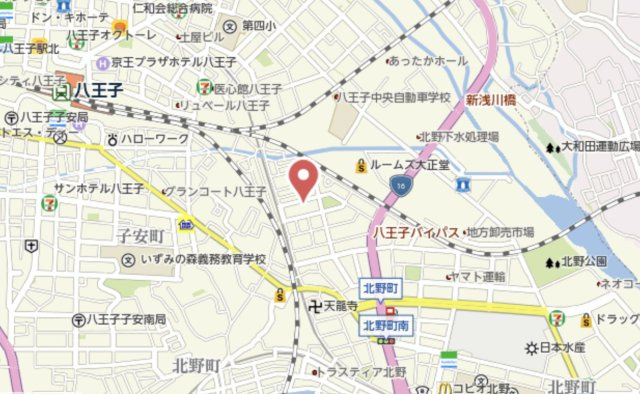 祝　成約済み　ａｉｅ八王子　八王子市　中古マンションの地図|～仲介手数料無料☆八王子ひなた不動産～ａｉｅ八王子