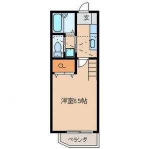 Ａレガート久留米大前　Ａ棟の間取り