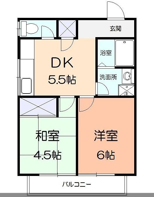 ニューハイム羽沢の間取り