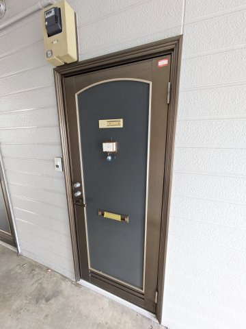 ニューハイム羽沢の玄関