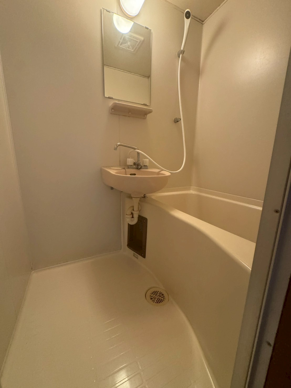 ときわ花山ハイツの浴室