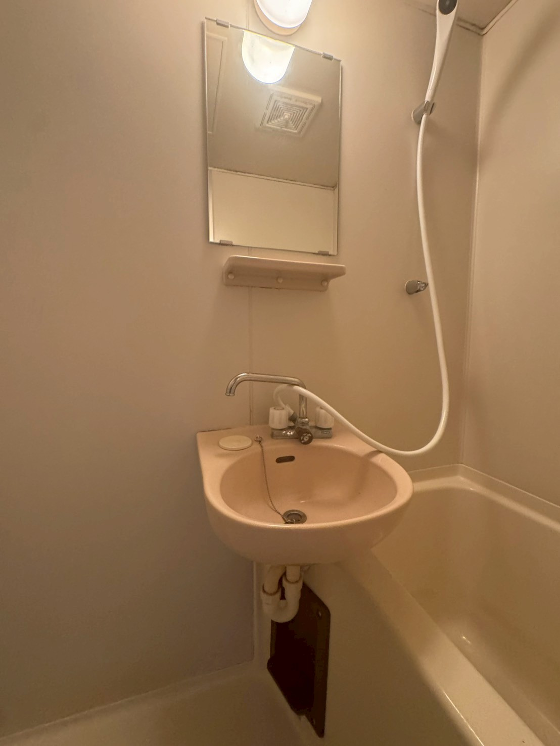 ときわ花山ハイツの洗面所