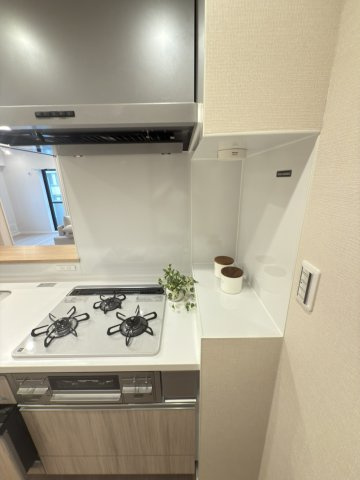 アークステージ高田馬場のキッチン|キッチン/作り置きができる3口コンロ