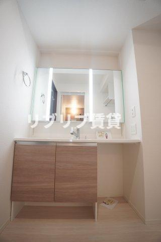 D-ROOM若草の洗面所