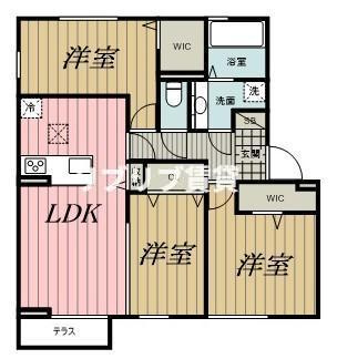 D-ROOM若草の間取り
