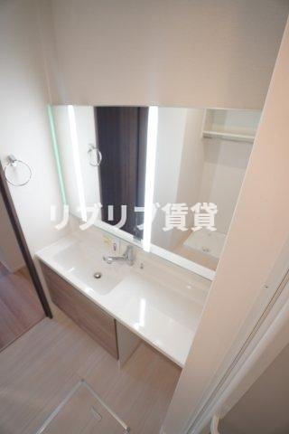 D-ROOM若草の洗面所