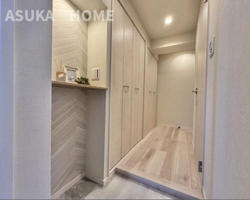 モンテベルデ横浜の玄関|きれいな玄関です