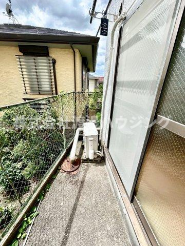 松が丘壱番館のバルコニー