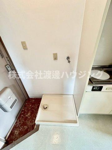 松が丘壱番館の設備|室内洗濯パン