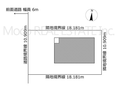 【区画図】 | 北見市高栄東町新築住宅