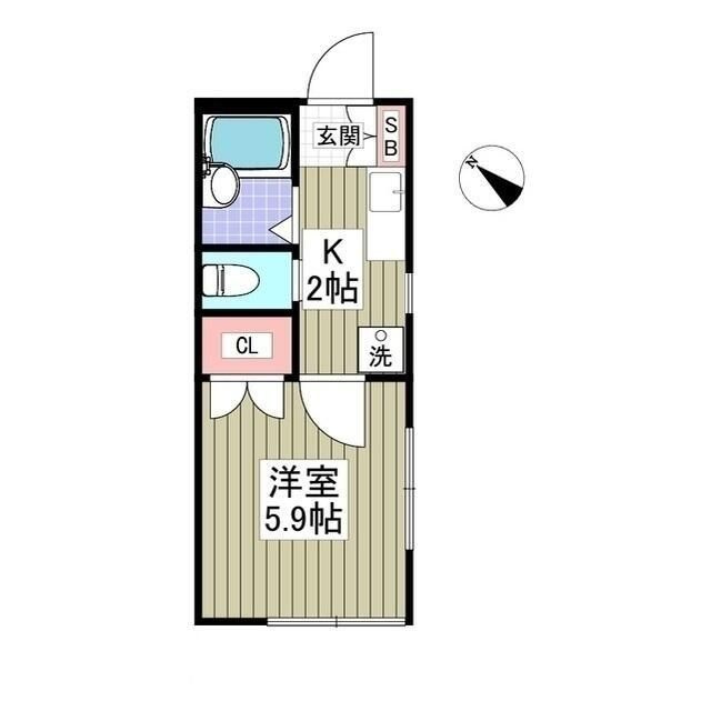 鈴木ハイムの間取り