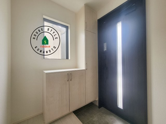 熊本市西区高橋町1丁目第1-2棟（2号棟）　の防犯設備|二重ロックでしっかり防犯対策ができます。