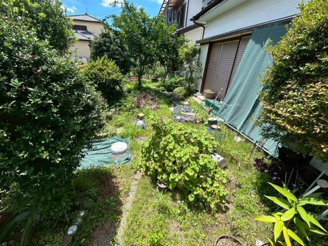 富里市七栄　中古戸建の庭