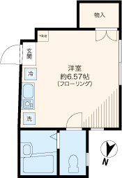 ジュエル千駄木Ⅲの間取り