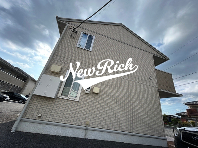 前橋市北代田町のアパートの外観