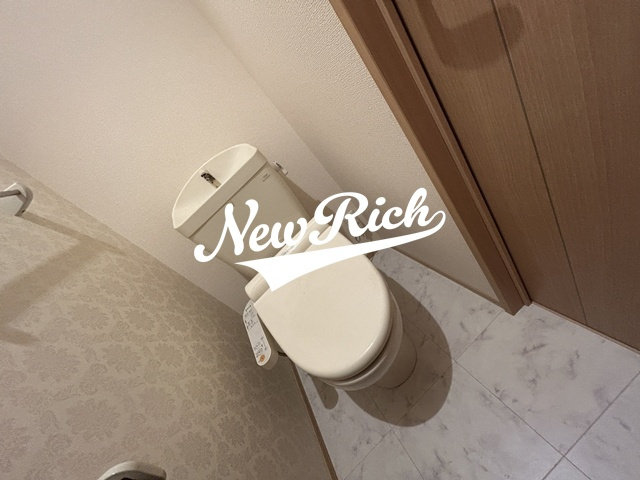 前橋市北代田町のアパートのトイレ