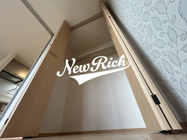 前橋市北代田町のアパートの収納