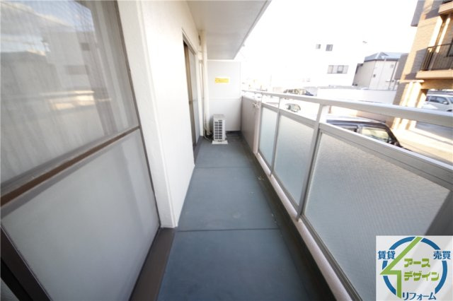 西明石グランドハイツのバルコニー