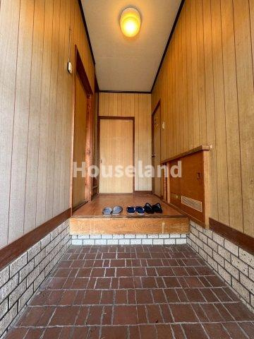 東国分戸建の玄関