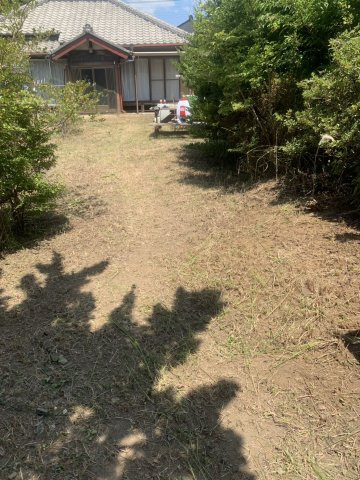 潮来市辻　中古戸建の庭|８月１４日撮影