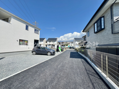 【前面道路含む現地写真】 | 富士市天間 16期 新築一戸建て 2号棟 | 前面道路含む現地写真です