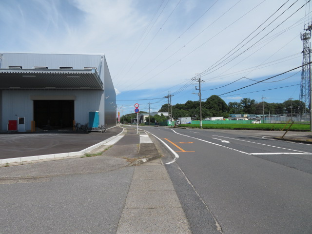 邑楽郡大泉町大字吉田の倉庫の周辺