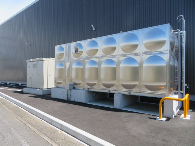 邑楽郡大泉町大字吉田の倉庫の設備