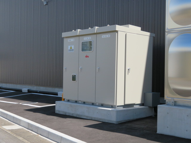 邑楽郡大泉町大字吉田の倉庫の設備