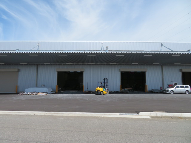 邑楽郡大泉町大字吉田の倉庫の外観