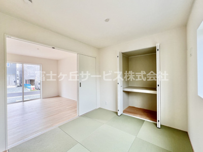 【和室】 | 富士宮市万野原新田 29期 新築一戸建て 3号棟 | 5.2帖の和室です