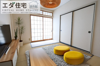 【和室】 | リエス小山間々田 | 和室家具配置イメージ