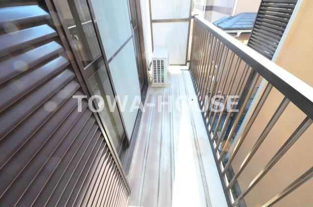 ドエル北山のバルコニー