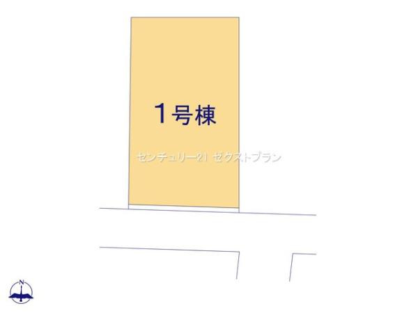 富岡七日市第12 1号棟の区画図|区画図