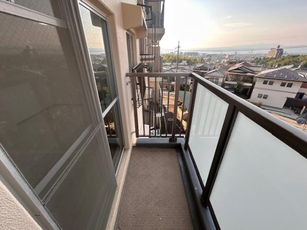 【バルコニー】 | オリーブハイツ枚方長尾1号棟