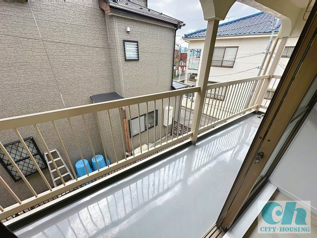 サンハイムⅠ 201号室のバルコニー