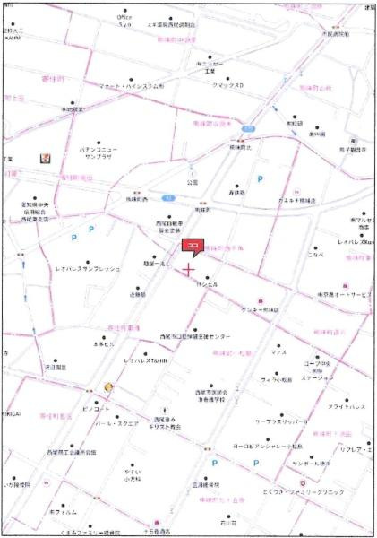 西尾市熊味町第1　全2棟・1号棟のその他|交通アクセス図です。