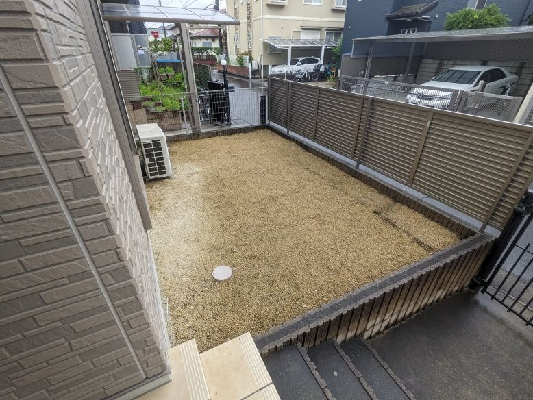 磯辺三丁目戸建の庭|お庭でゆったりと過ごせます