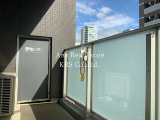 【バルコニー】 | クレオキタホリエ | 南向きで日当たりも良く綺麗なバルコニー部分です♪