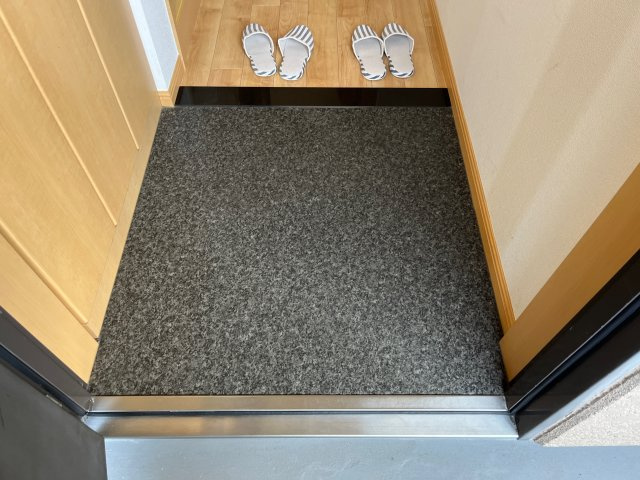 ルミナスコートの玄関