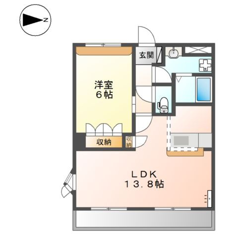 ルミナスコートの間取り