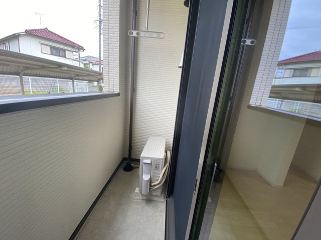 アリエス・コーポのバルコニー