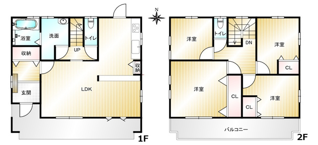 【間取り】 | 前橋市下小出町中古住宅
