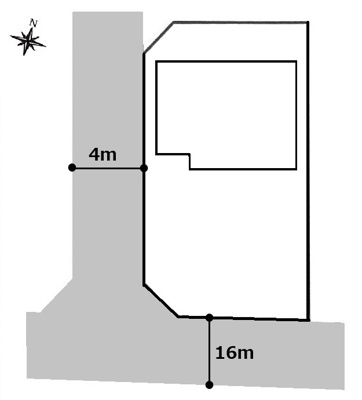 【区画図】 | 前橋市下小出町中古住宅