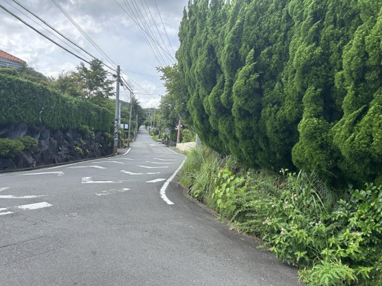 【前面道路含む現地写真】 | 大室高原別荘地　売地